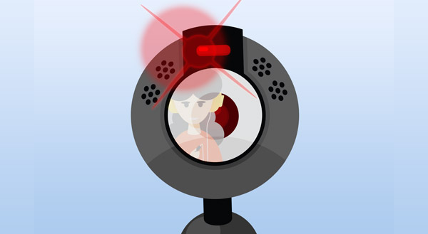 Webcam spying on you
